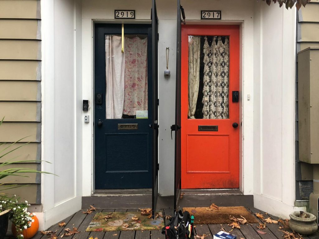 Front door security