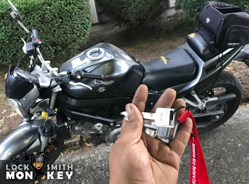 What to Do If You Lose Your Motorcycle Key. Locksmith Monkey to the Rescue!